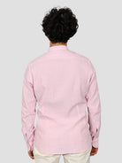 Camicia coreana ZF24 8158 rigata rossa ZF248158 005 MARCUS 