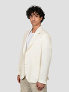 Blazer bianco G13/1 RZ0 blend linen G13/1 RZ0 BIANCO RPL 