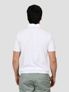 Polo basket bianco ottico WO 0861 WO 0861 0900 WOOL & CO. 