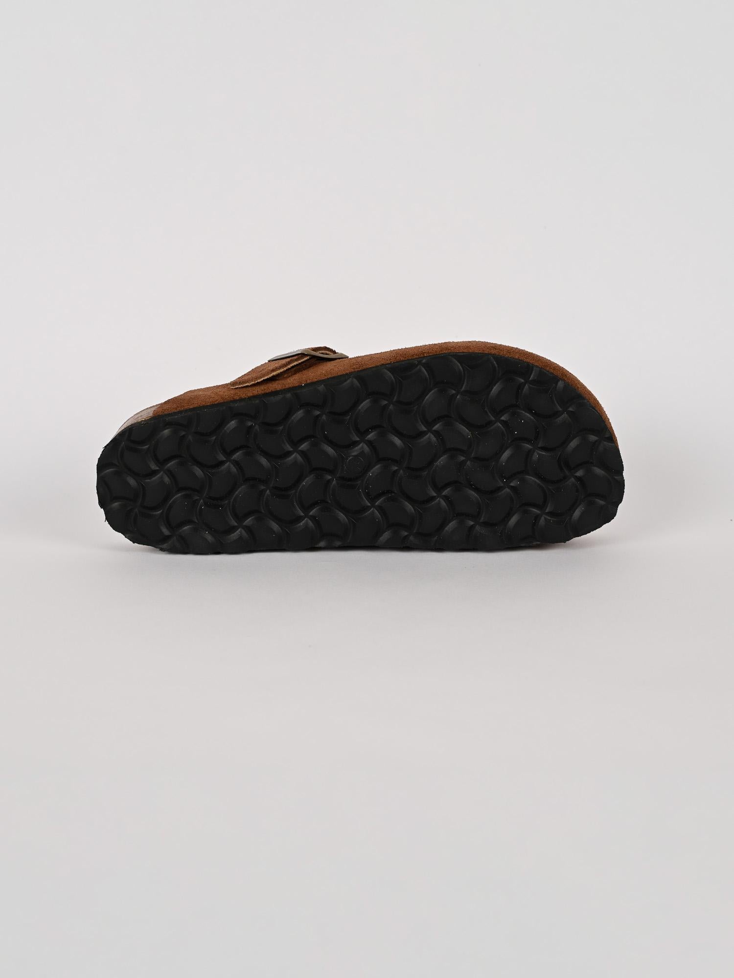 Sabot donna DANDARA castagna con frange DANDRA FRANGE CASTAGNA LAGOA 