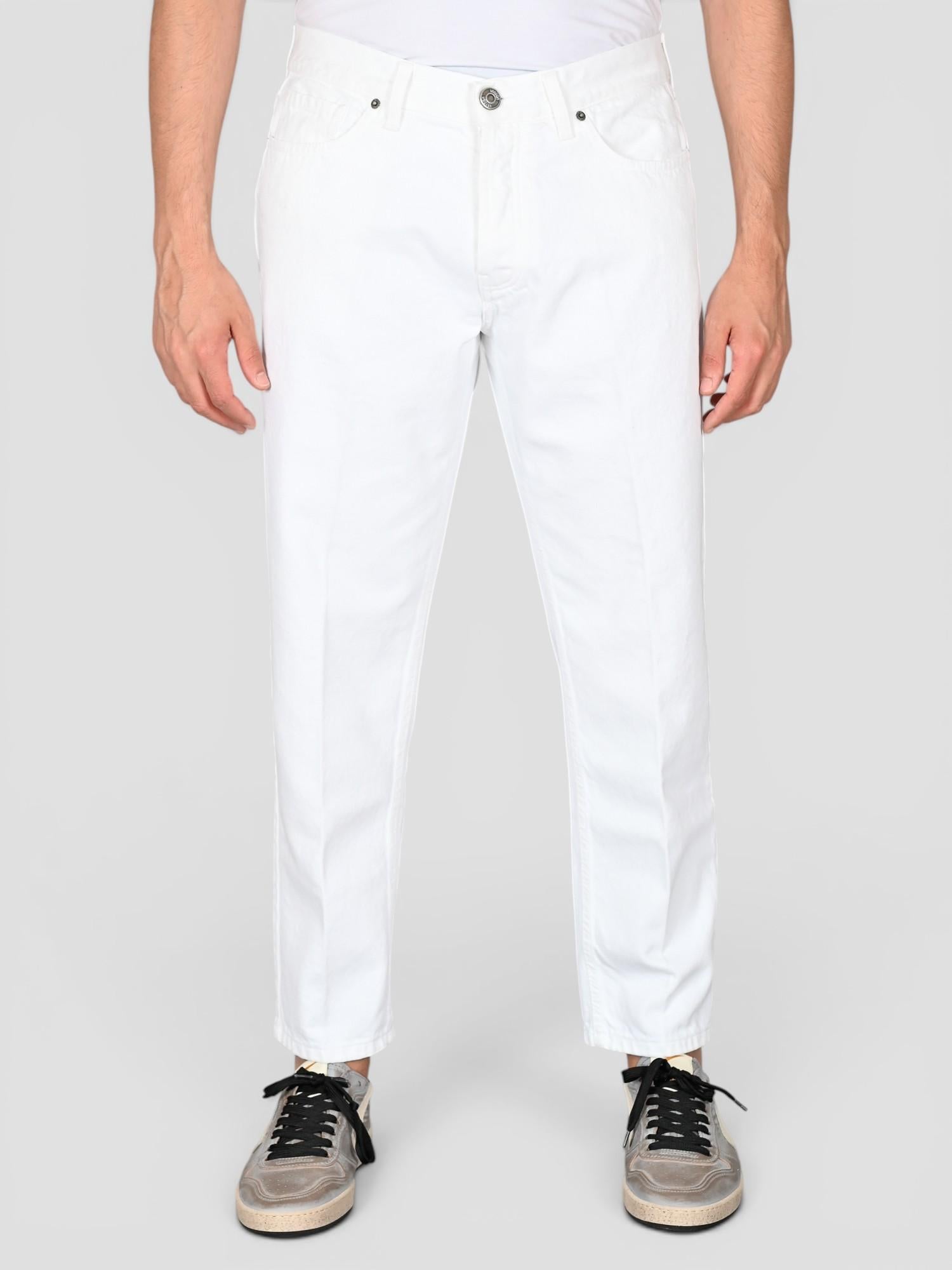 Denim bianco CIROT 165 carrot fit CIROT165 BIANCO VANDOM 