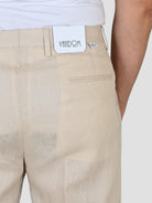 Pantalone sabbia GABRIEL LINO pence sartoriale GABRIELT95 SABBIA VANDOM 