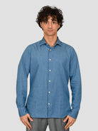 Camicia denim 1RLANM2UZ leggero 1RLANM2UZ2 DENIM TINTORIA MATTEI 