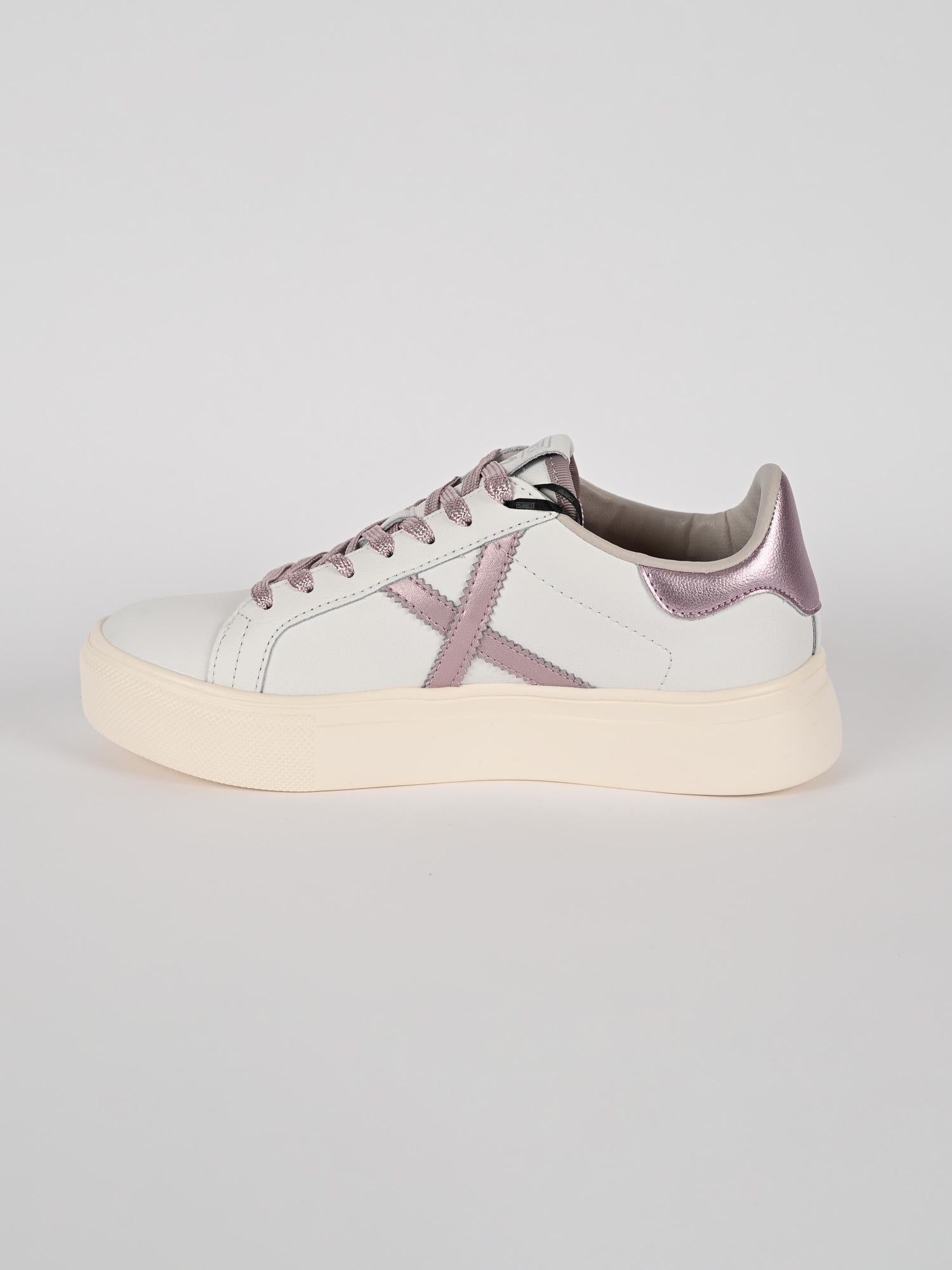 Sneakers bianca RETE SKY lilla RETE SKY 76 BLANCO MUNICH 