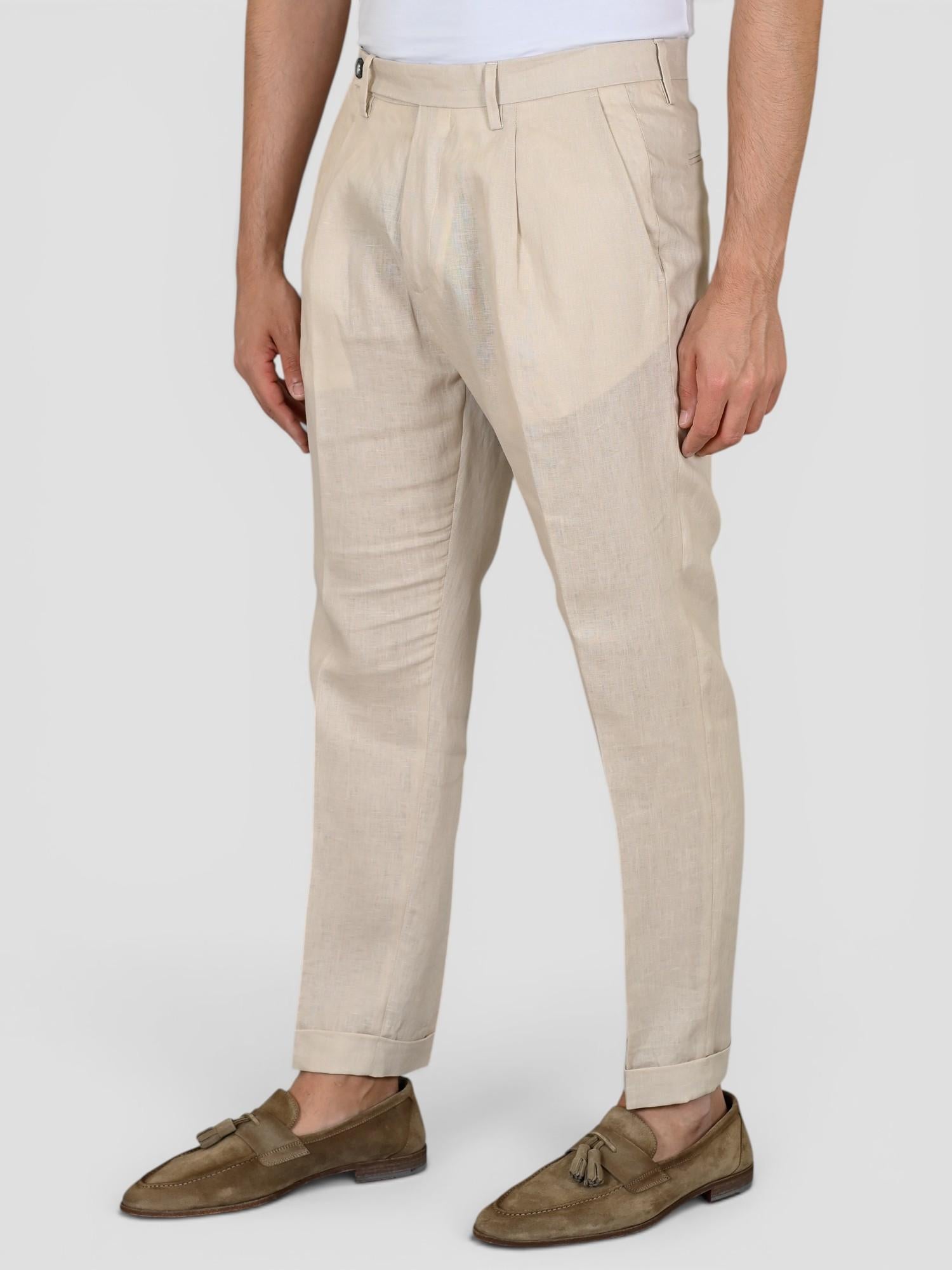 Pantalone sabbia GABRIEL LINO pence sartoriale GABRIELT95 SABBIA VANDOM 