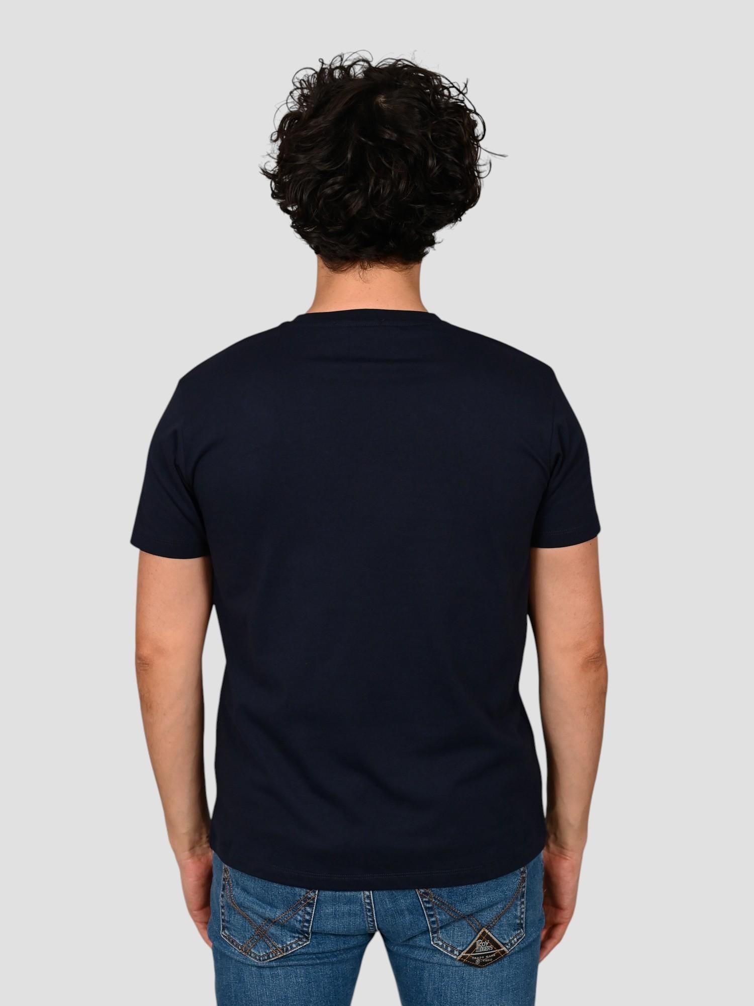 T-shirt A1117 BLU sbagliato ma non troppo A1117 BLU SUPERCULTURE CLOTHING 