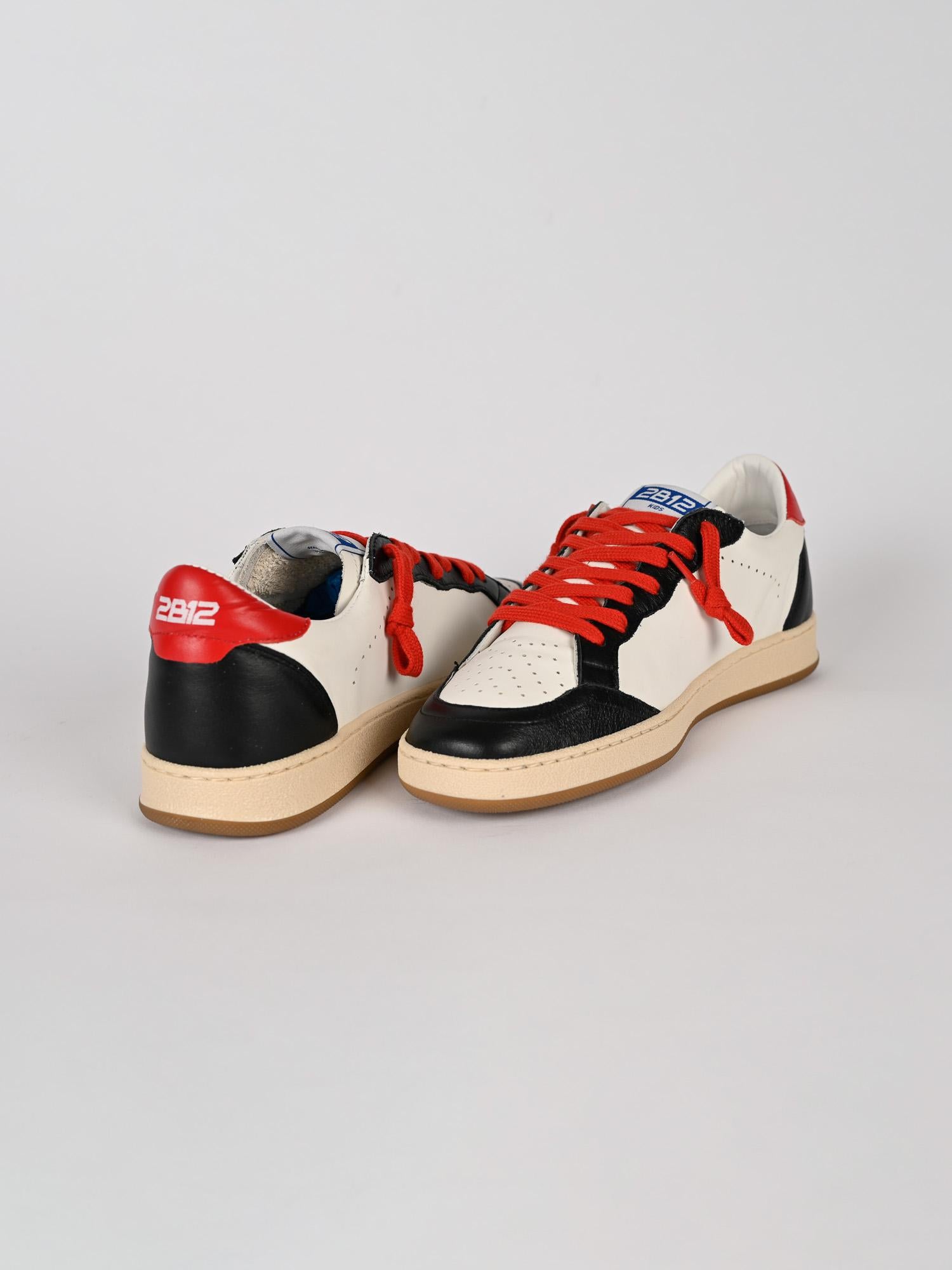 Sneakers ragazzo JUNIOR PLAY in pelle JRPLAY 123 VERDE 2B12 