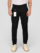 Pantalone blu notte MIAMI 8135 capri MIAMI BLU BRO-SHIP 