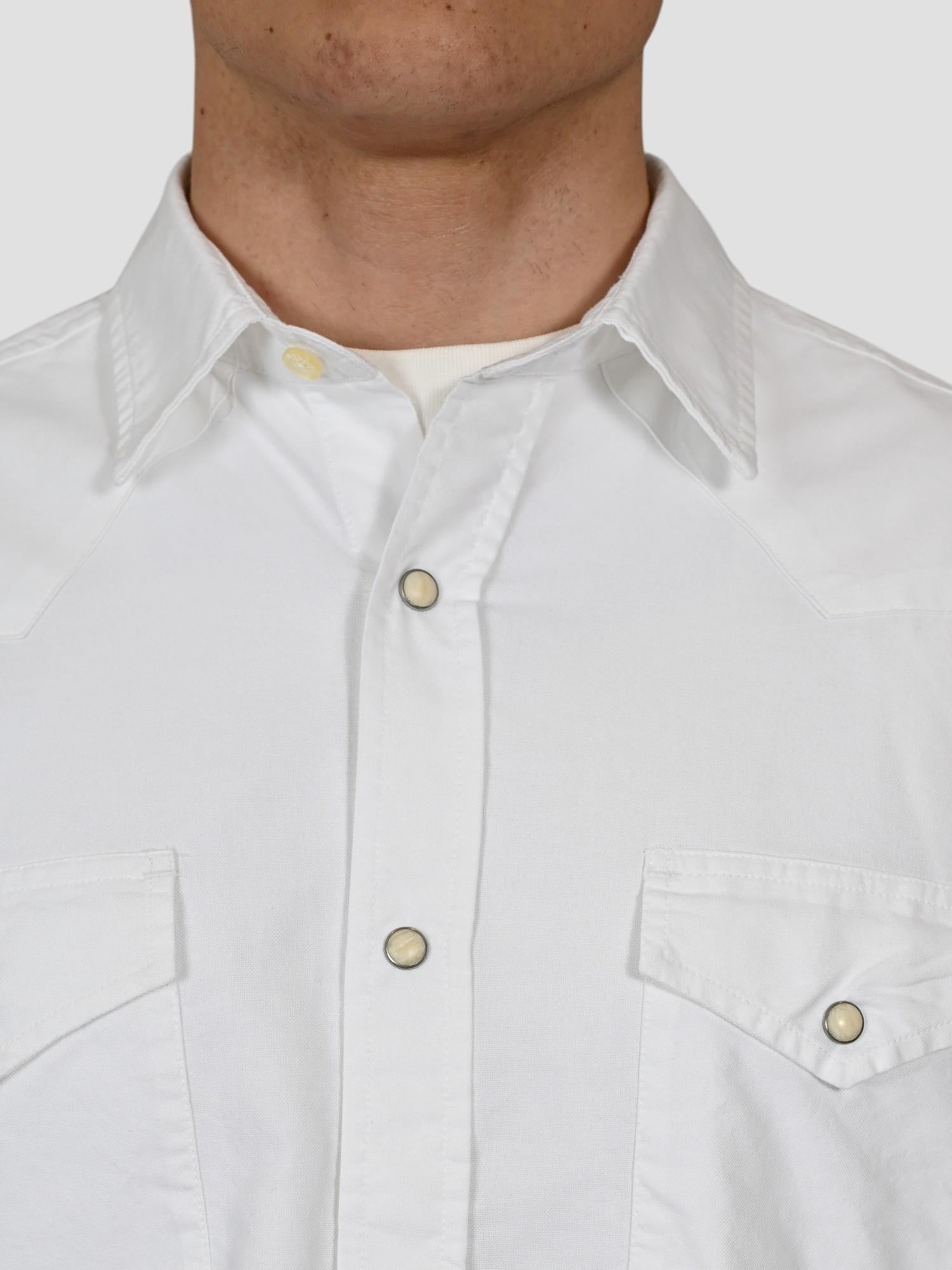 Shirt oxford white MARTIN MAN washed MARTIN MAN OXFORD WHITE ROY ROGER'S 