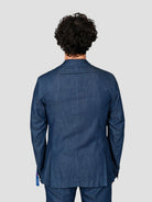 Abito denim SUIT 539 lino cotone SUIT539 DENIM BOB 