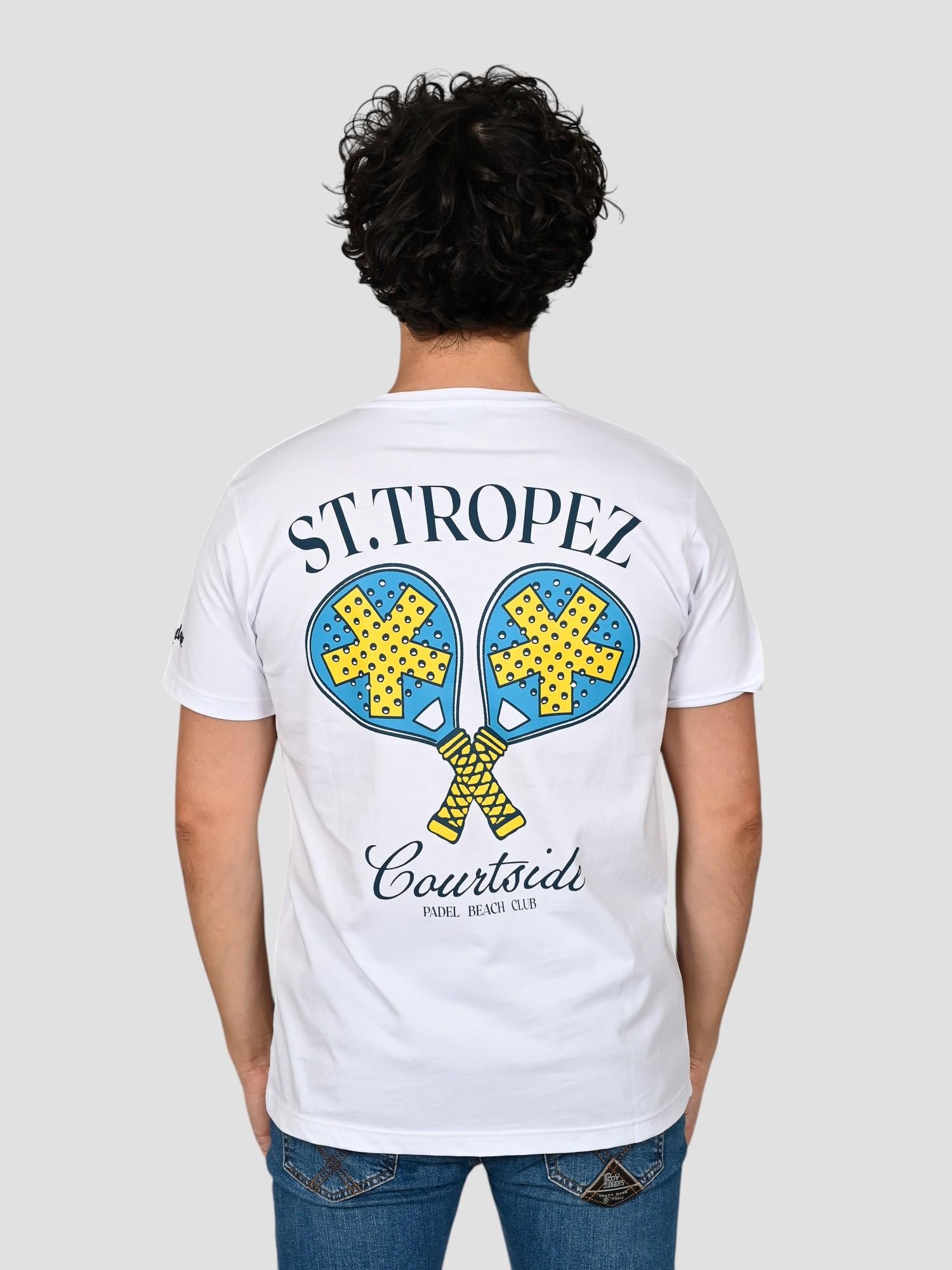 T-shirt A1149 WHITE padel club A1149 WHITE SUPERCULTURE CLOTHING 