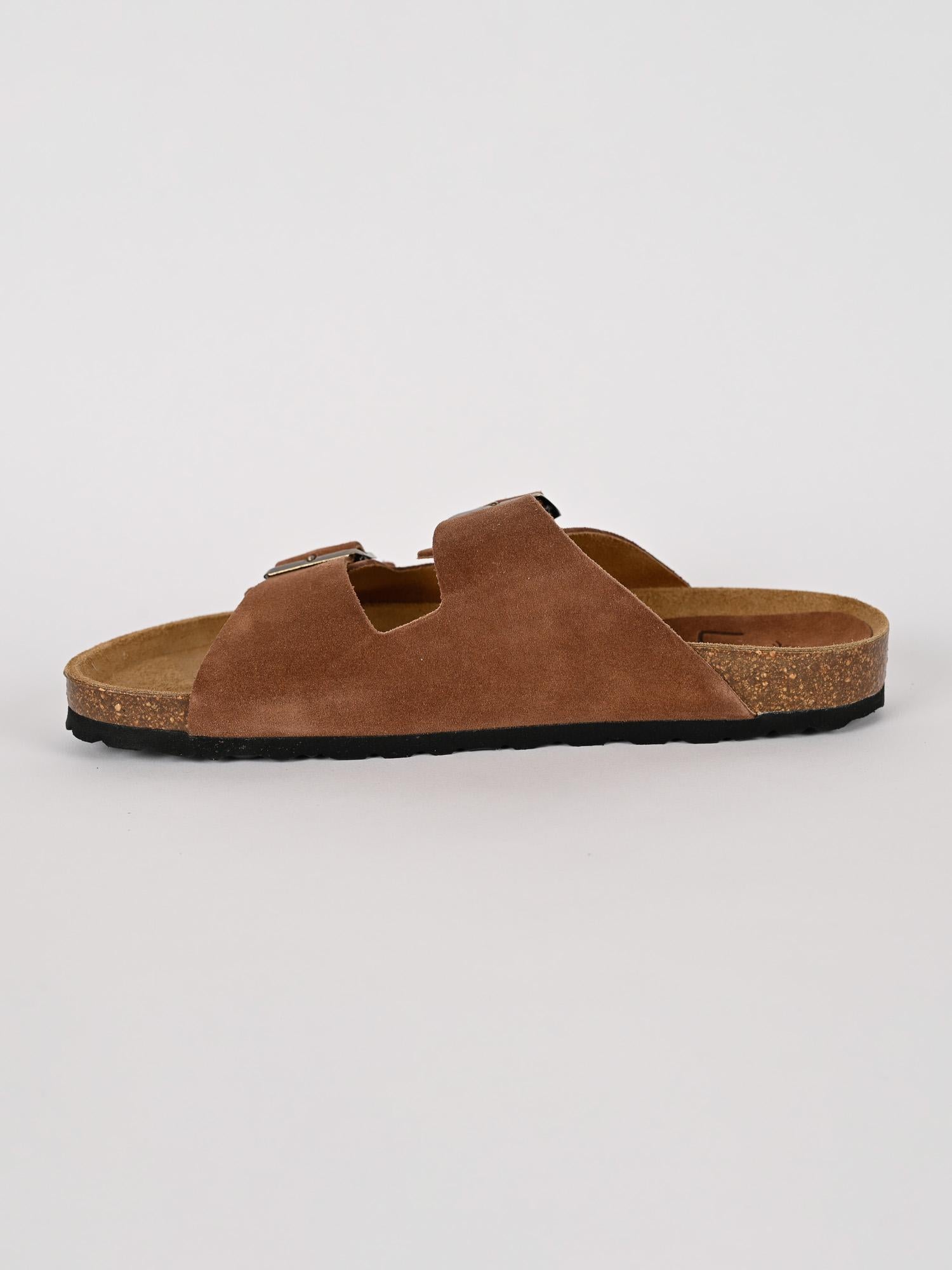 Sandalo uomo JURERE suede tabacco JURERE TABACCO LAGOA 