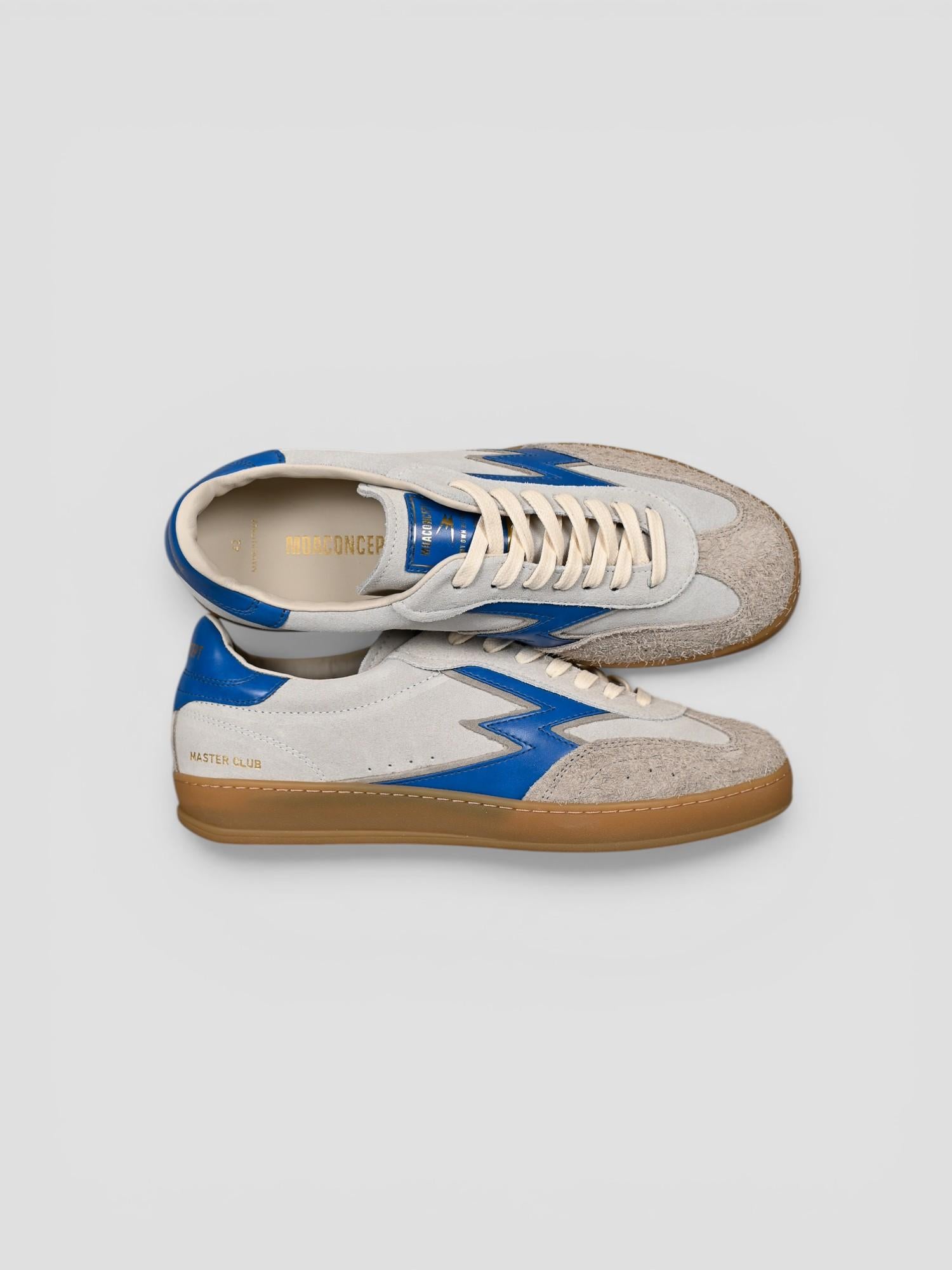 Sneakers CLUB SAND suede royal blue CL252M SAND MOACONCEPT 