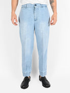 Denim chiaro CHIBA carrot fit CHIBA/L50 CHIARO BONHEUR 