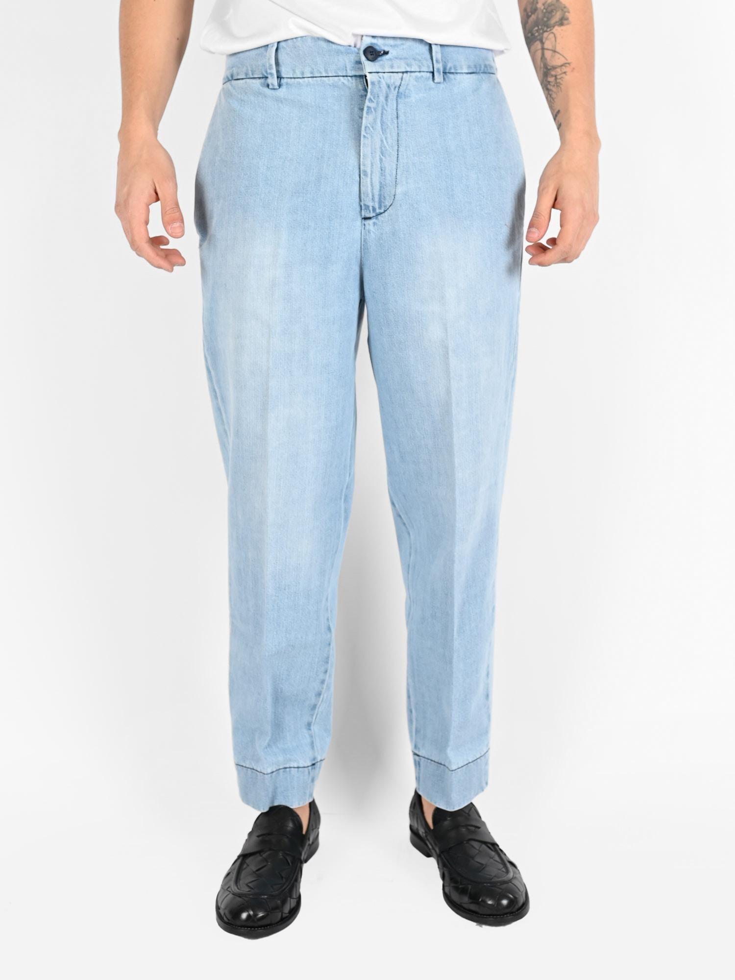 Denim chiaro CHIBA carrot fit CHIBA/L50 CHIARO BONHEUR 