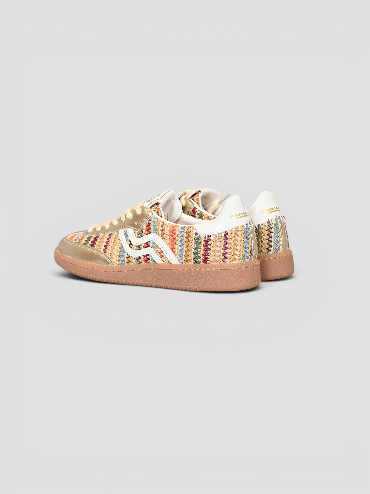 Sneakers raimbow 51563 031 raffia pelle 51563 031 PRIMABASE 