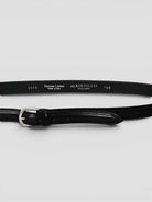 Cintura artigianale 3000 25 pelle nera 3000/25 NERO ALBERTO LUTI 