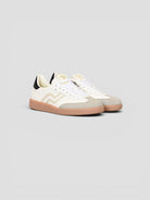Sneakers pelle 50461 004 bianca nero 51461 004 PRIMABASE 