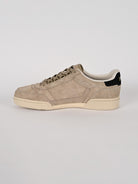 Sneaker heritage court camoscio beige POLO CRT SPT SK LTL MLKSHK/BK POLO RALPH LAUREN 