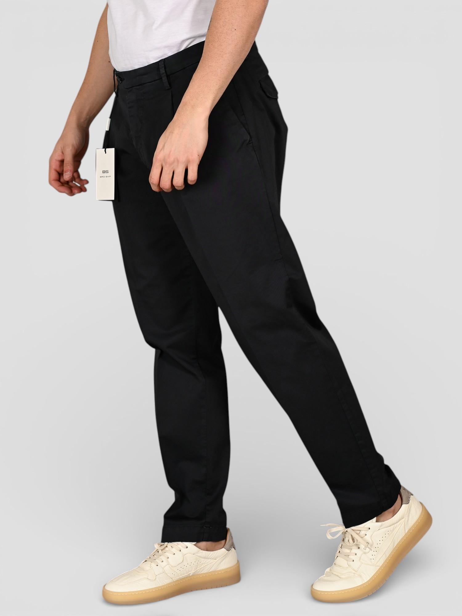 Pantalone blu navy STOCCOLMA 8135 pence STOCCOLMA 8135 BLU NAVY BRO-SHIP 