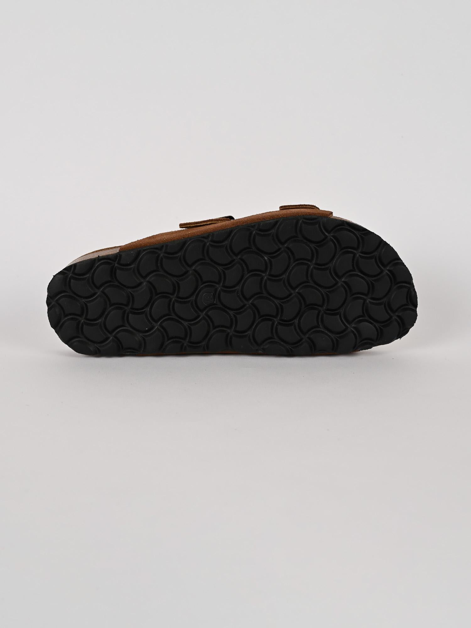 Sandalo donna JURERE suede castagna JURERÈ 186 CASTAGNA LAGOA 