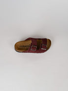 Sandalo donna AMALIA bordeaux in suede AMALIA102 BORDEAUX CUBANAS 