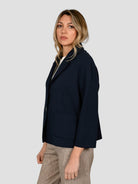Giacca blu FD3813 caban jersey FD3813 BLU CIRCOLO 1901 