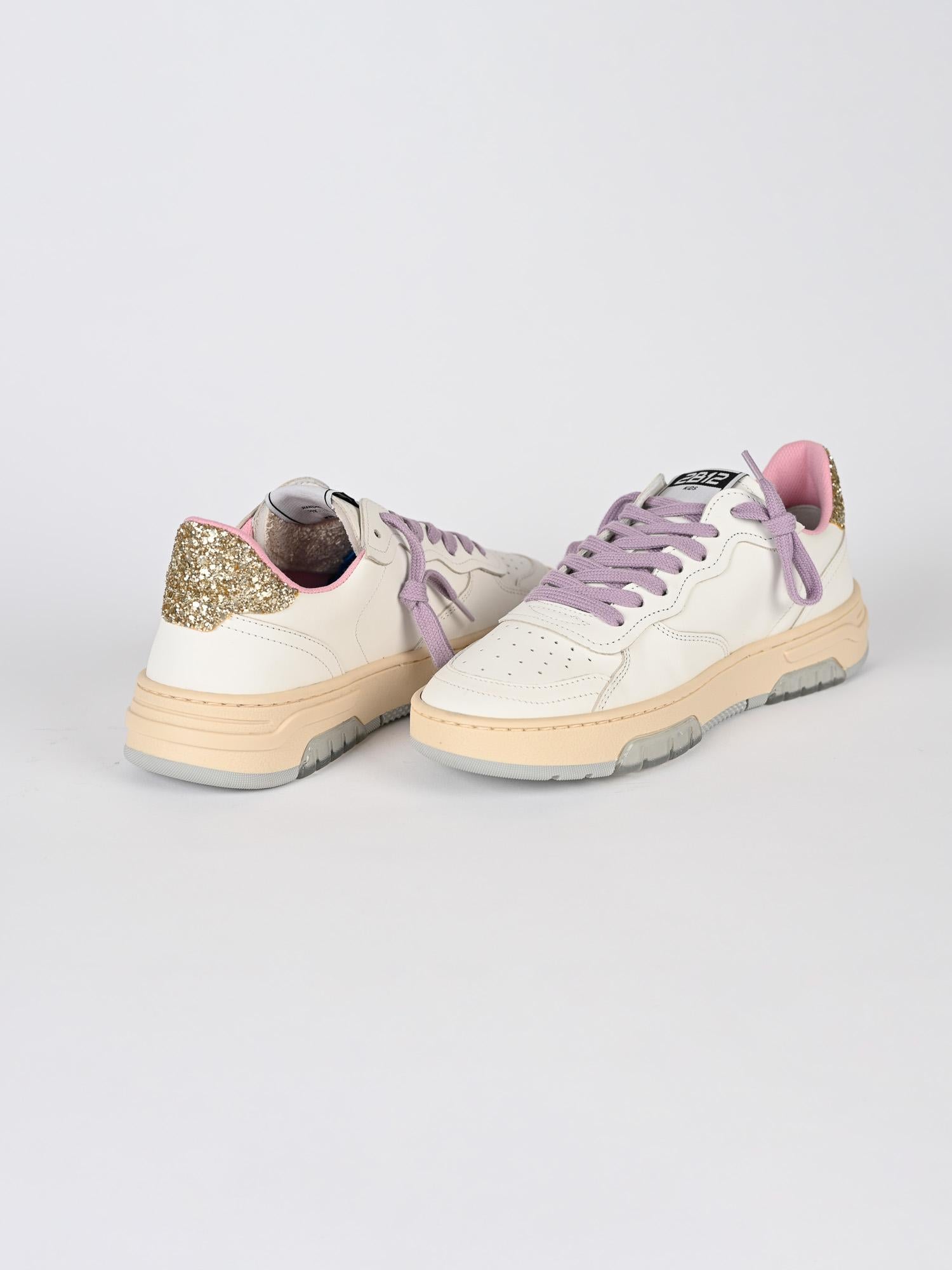 Sneakers donna JUNIOR HIPER in pelle JRHYPER 038 LILLA 2B12 