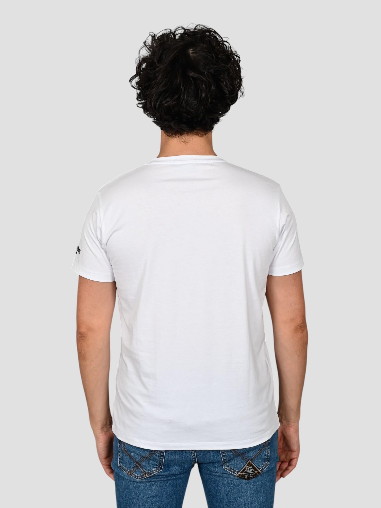 T-shirt A1105  WHITE tequila te quiero A1105 WHITE SUPERCULTURE CLOTHING 