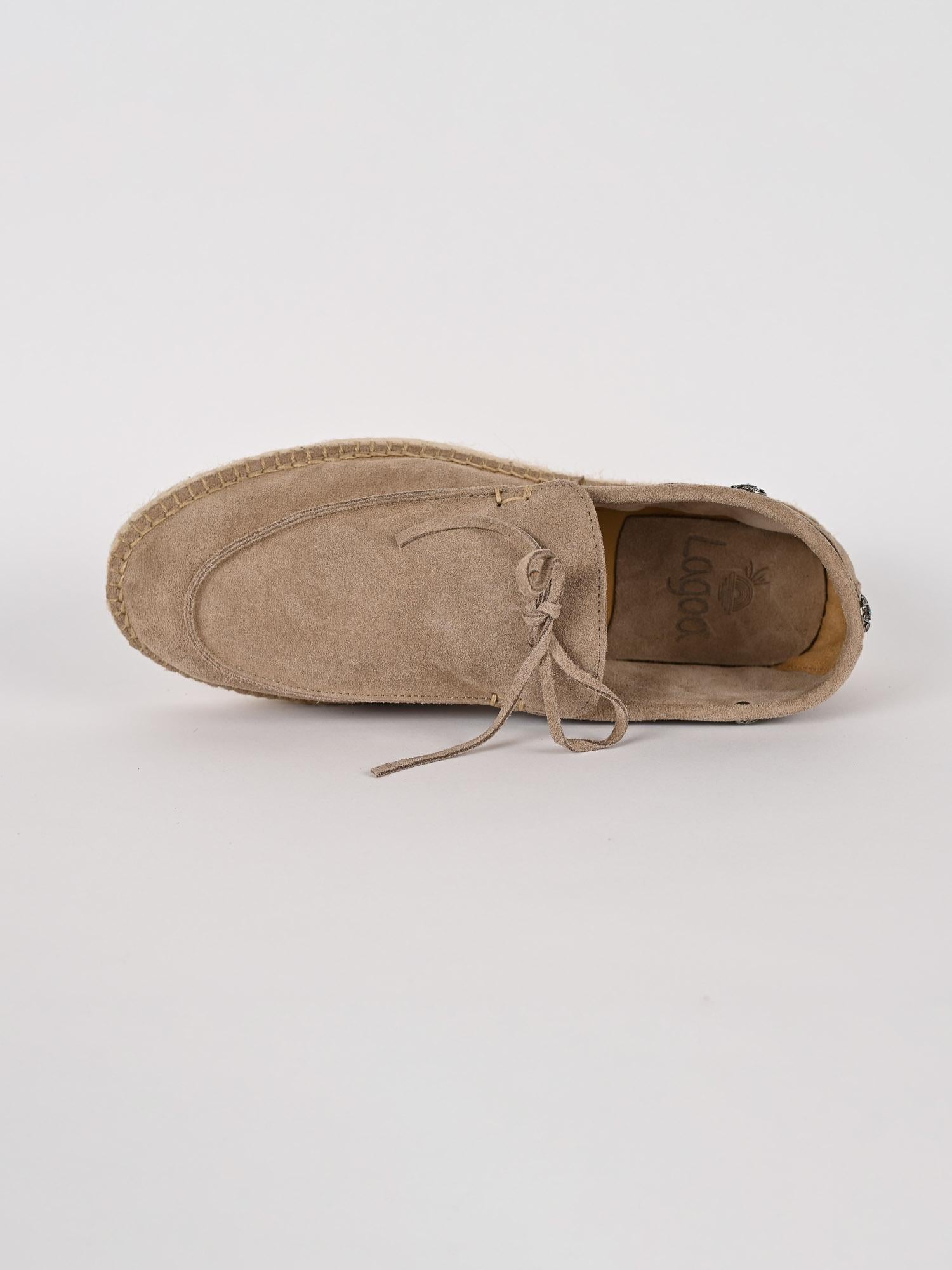 Mocassino uomo LOAFER lace pietra LOAFER LACE PIETRA LAGOA 