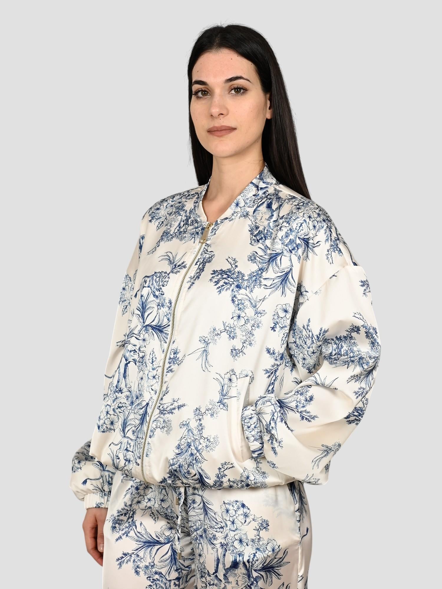 Bomberino rasatello S25J807 leggero floreale S25J807 FLOREALE TENSIONE IN 