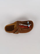 Sabot donna DANDARA castagna con frange DANDRA FRANGE CASTAGNA LAGOA 