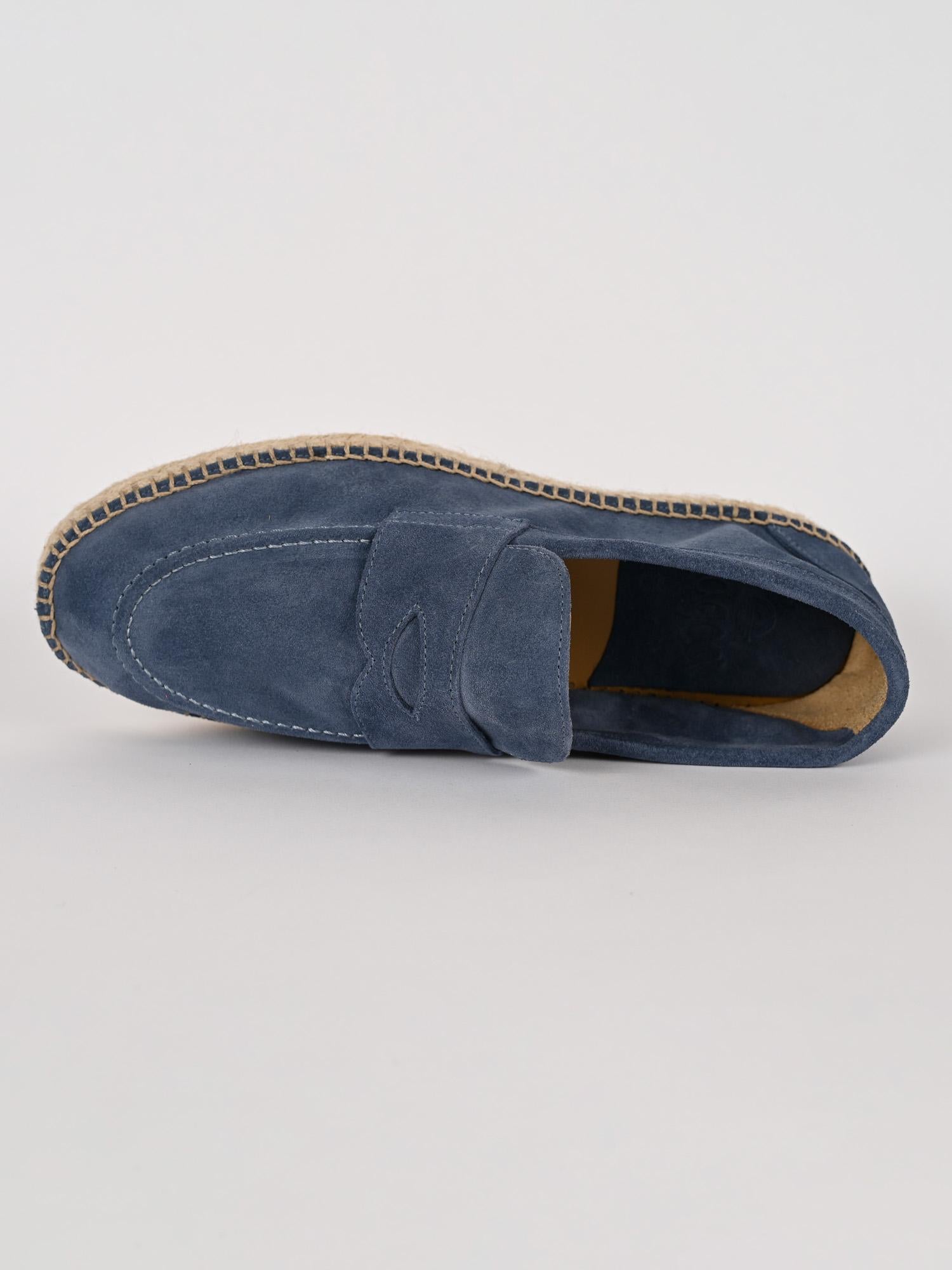Mocassino suede NEW LOAFER IRIS bluette NEW LOAFER IRIS LAGOA 
