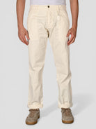 Pantalone cream FATIGUE HERRINGBONE FATIGUE HBT CREAM CHESAPEAKE'S 