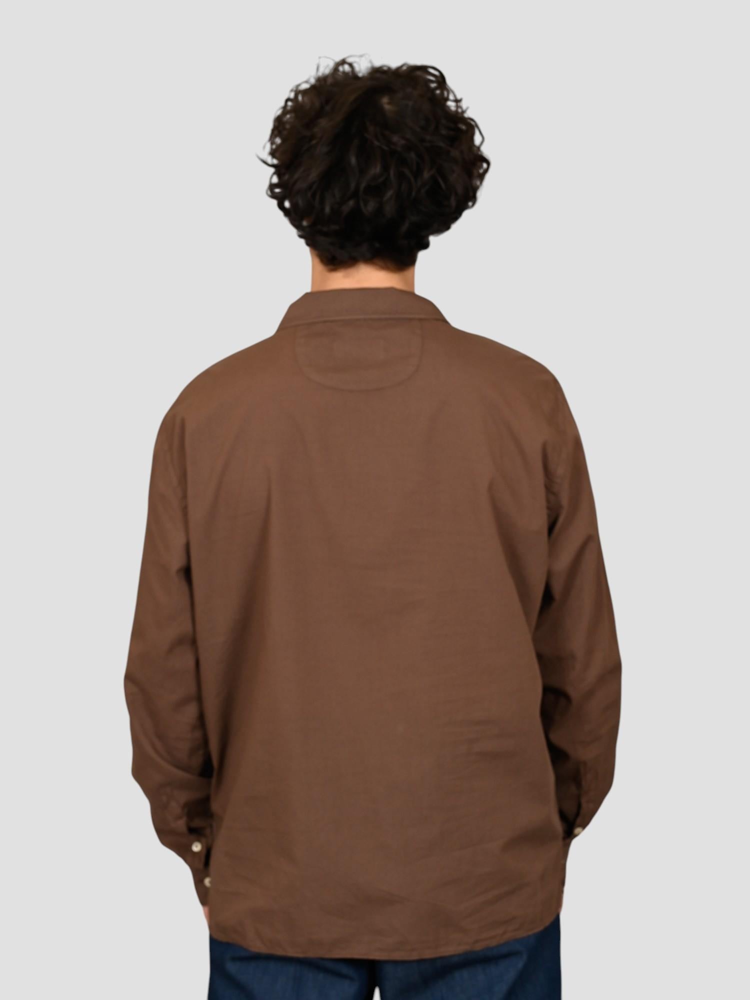 Camicia mussola SMKLTH marrone leggera SMKLTH6UA1 MARRONE TINTORIA MATTEI 