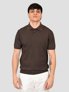 Polo moka WO 0856 WO 0856 38 MOKA WOOL & CO. 