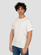 T-shirt sabbia PRAIAALF WHITE print TS PRAIAALF ECOALF 