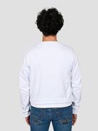 Felpa leggera A1129 BIANCO all i need A1129 BIANCO SUPERCULTURE CLOTHING 