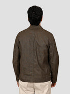 Giubbino brown FORES T559 lino FOREST559 BROWN BOB 