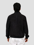 Giubbino suede RIVERSIDE SEAMLESS dark blu RIVERSIDE SEAMLESS DARK BLU THE JACK LEATHERS 