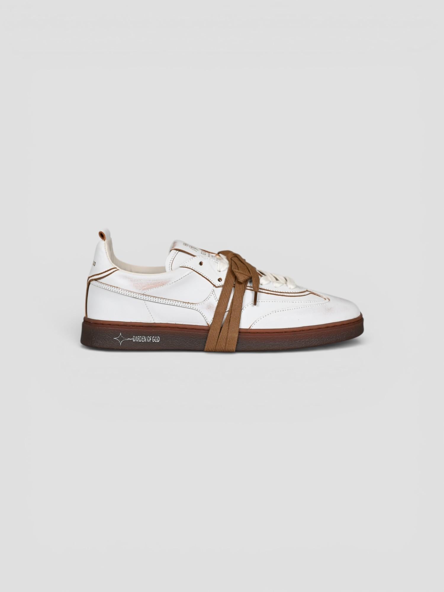 Sneakers pelle EARHT WHITE fade EARTH WHITE FADE GARDEN OF GOD 