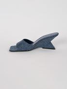 Mules donna denim tacco sculpture S220010002 DENIM SCHUTZ 