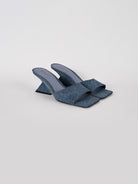 Mules donna denim tacco sculpture S220010002 DENIM SCHUTZ 