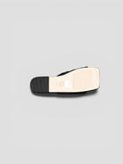 Mule pelle 8557 BLACK intrecciato 8557 BLACK CORRIDONI MILANO 