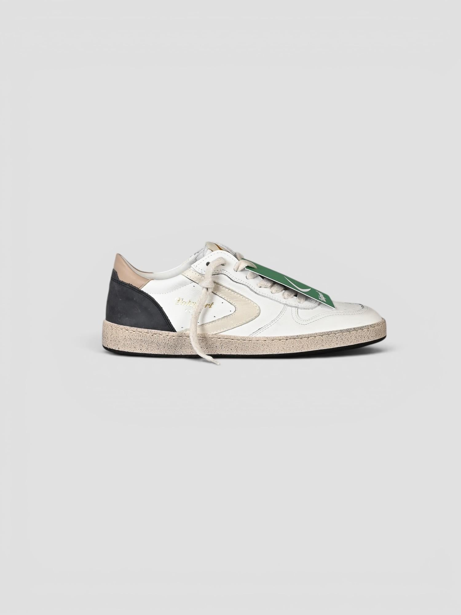 Sneakers bianca DAVIS HERITAGE navy DAVIS HERITAGE NAVY VALSPORT 