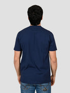 T-shirt blue work POCKET MAN POCKET MAN BLUE WORK ROY ROGER'S 
