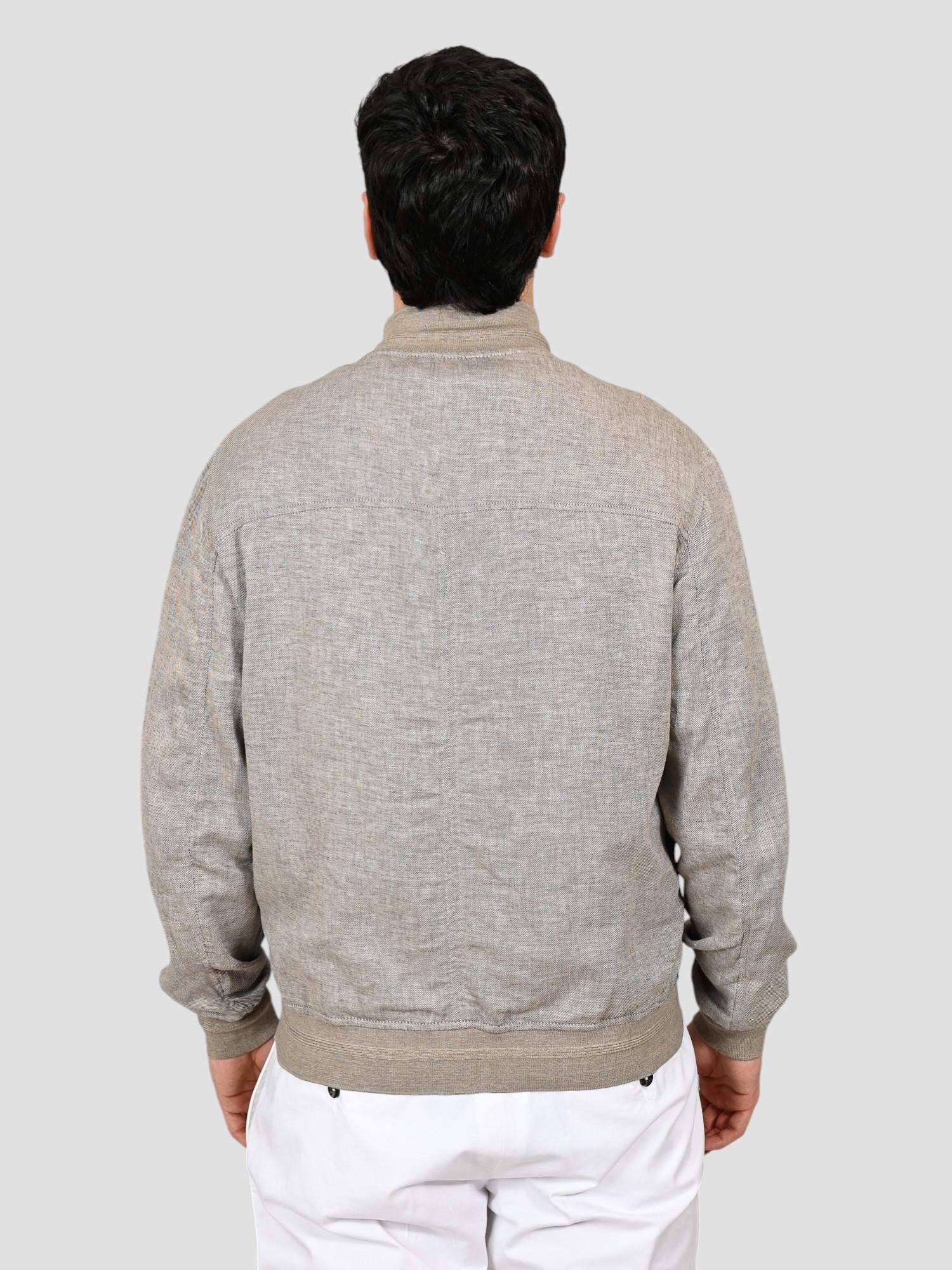 Giubbino WINSTON TWILL suede pecan WINSTON TWILL PECAN THE JACK LEATHERS 