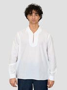 Camicia mussola SMKLTH bianca leggera SMKLTH6UA1 BIANCA TINTORIA MATTEI 
