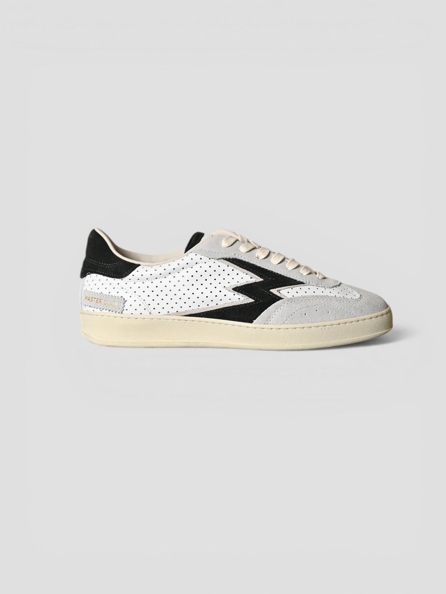 Sneakers CLUB WHITE PIERCED leather MG580MCO1 WHITE MOACONCEPT 