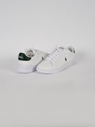 Sneaker heritage court bianca verde HRT CT II-SK-ATH WHITE GREEN POLO RALPH LAUREN 